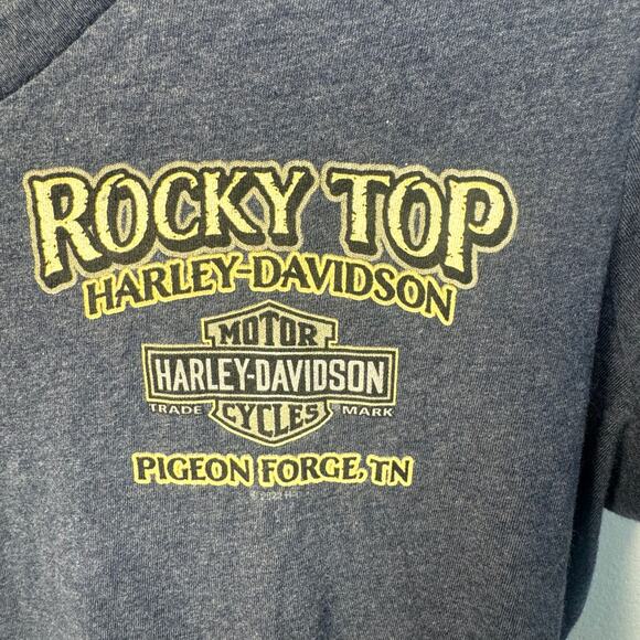 Harley Davidson Rocky Top Pigeon Forge TN T-Shirt Size Medium - Picture 2 of 4